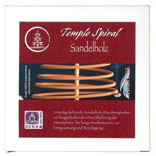 Candele: 2 Räucherspiralen - Australisches Sandelholz – Nuovo e nell'imballaggio originale da Mauren venduto da Yeelen
