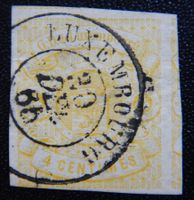 Luxemburg Kat. 14 gest. 1868 Kat. 220 Euro