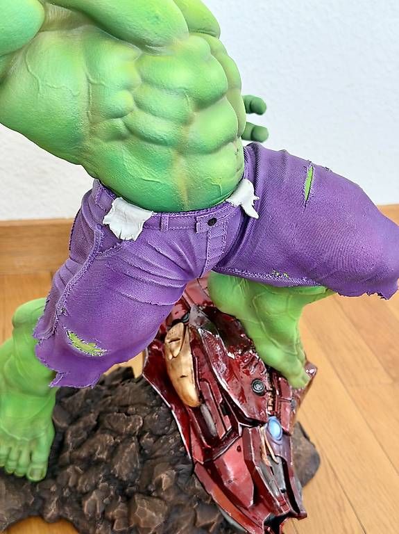 Statuette: Hulk Statue 1:6 47cm / Marvel / Handbemaltes Einzelstück – Usato da Rüschlikon venduto da Monster87 4