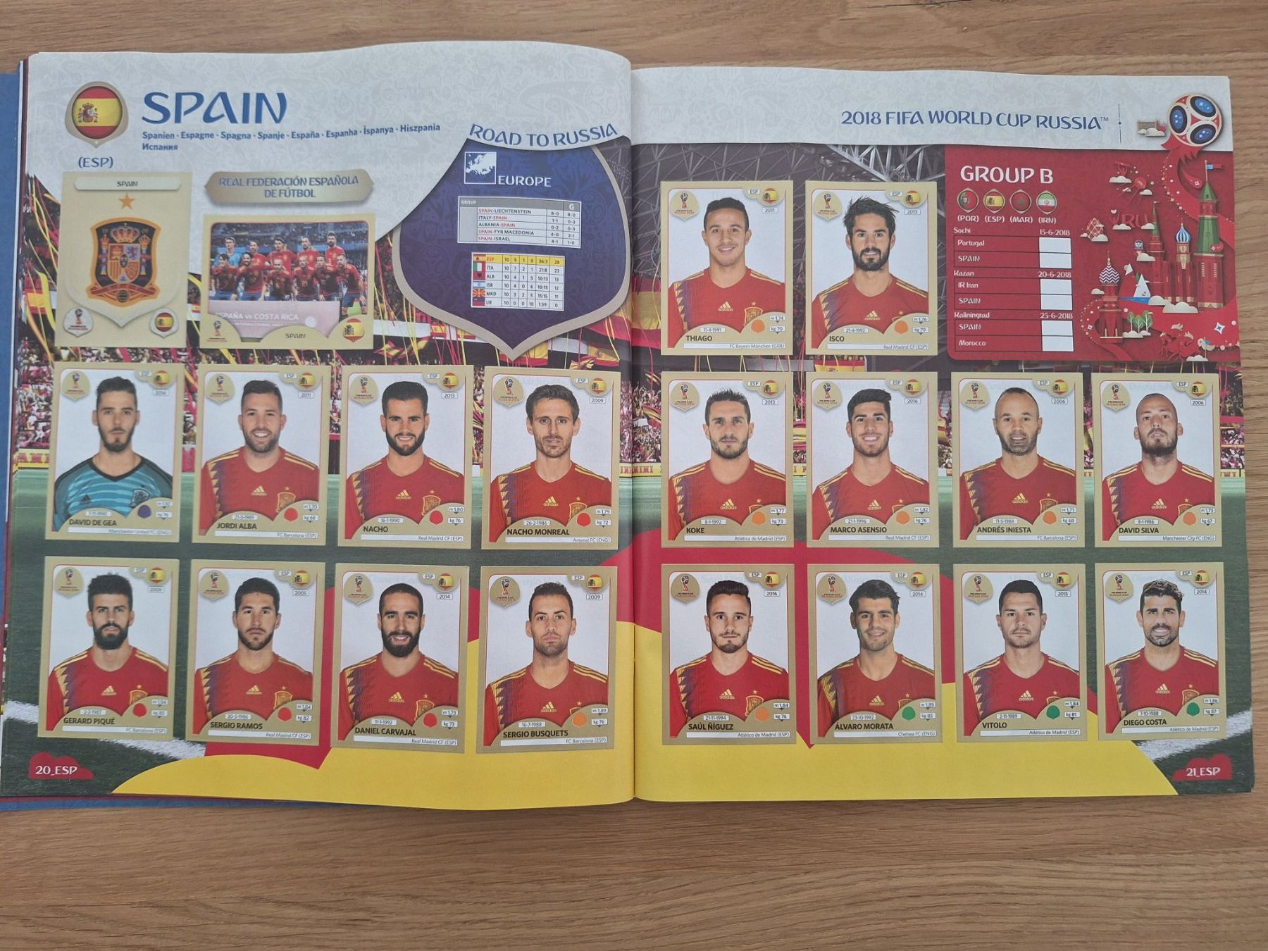 Panini Alben: PANINI WORLD CUP 2018 – Gebraucht aus St. Gallen von Matrix023 3