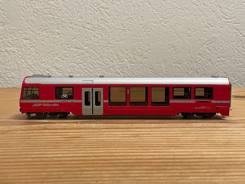 Bemo Modelleisenbahnen: BEMO Neva Retica 1754 mit neuem Wagenboden – Neu (gemäss Beschreibung) aus St. Gallen von Modell1zu87 3