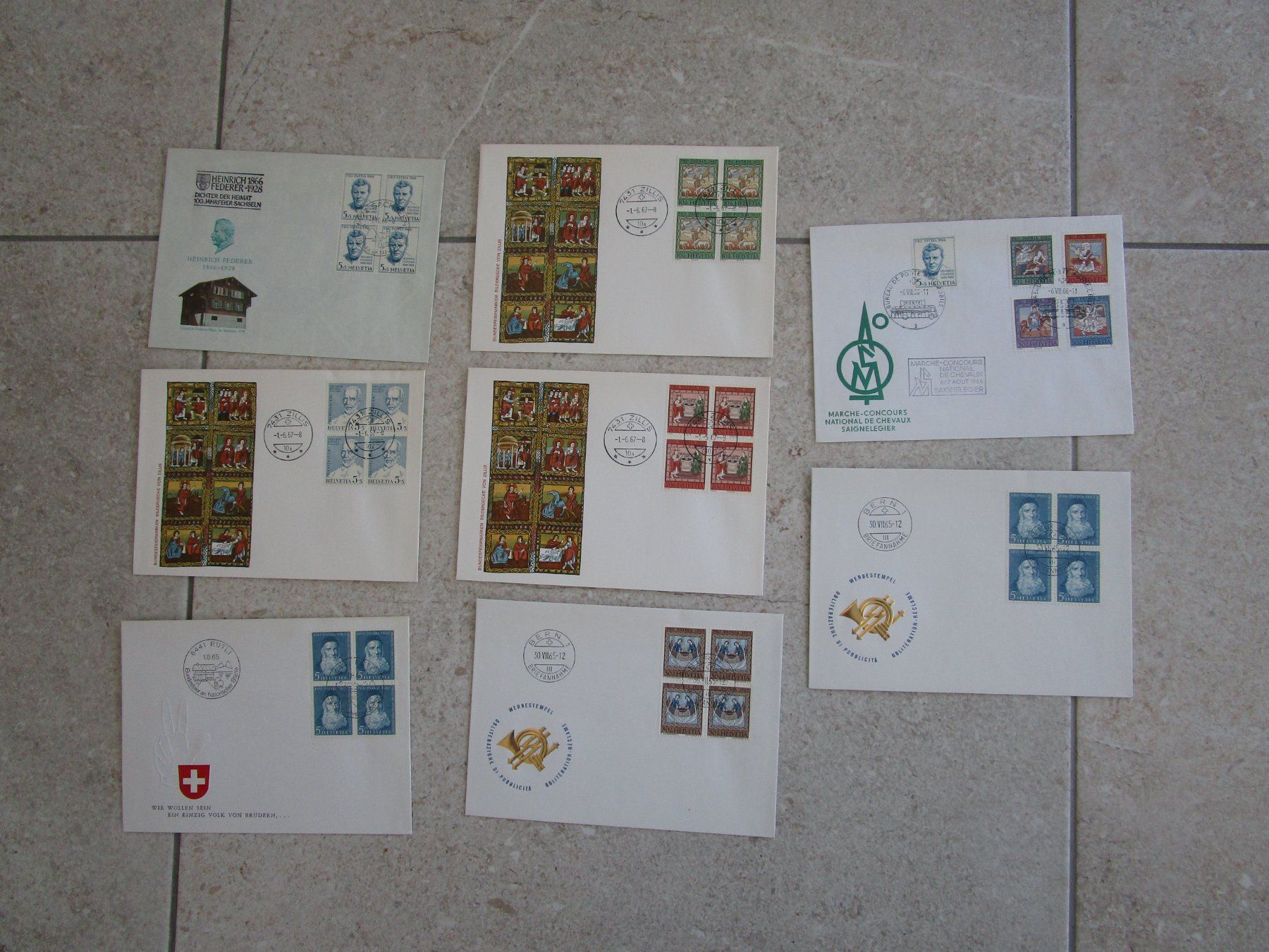 Tutti i francobolli: Lot Pro Patria Briefmarken – Usato da Grenchen venduto da Uhus15 2