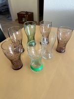 7 Coca-Cola Sammelgläser UEFA/EM Fussball