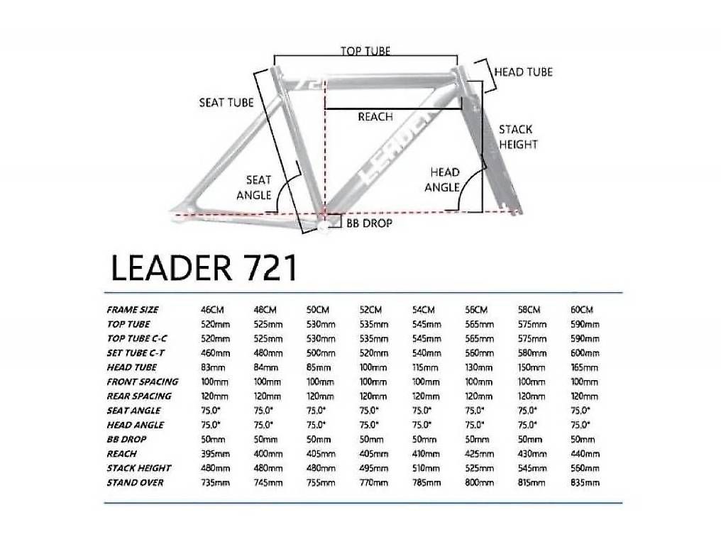 Biciclette: Rennrad Leader 721 Fixed gear (Fixie)  – Usato da Bern venduto da Paedu83 1