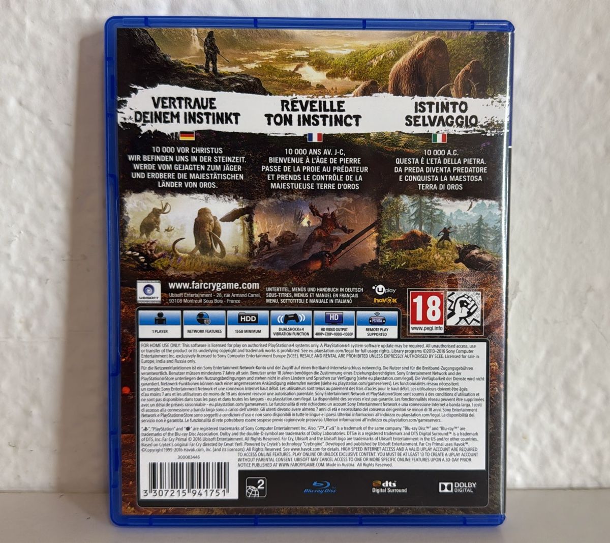 Sony Jeux: Far Cry Primal PS4/PS5 Game - Prehistoric adventure – D'occasion à Ehrendingen par bubulence 1