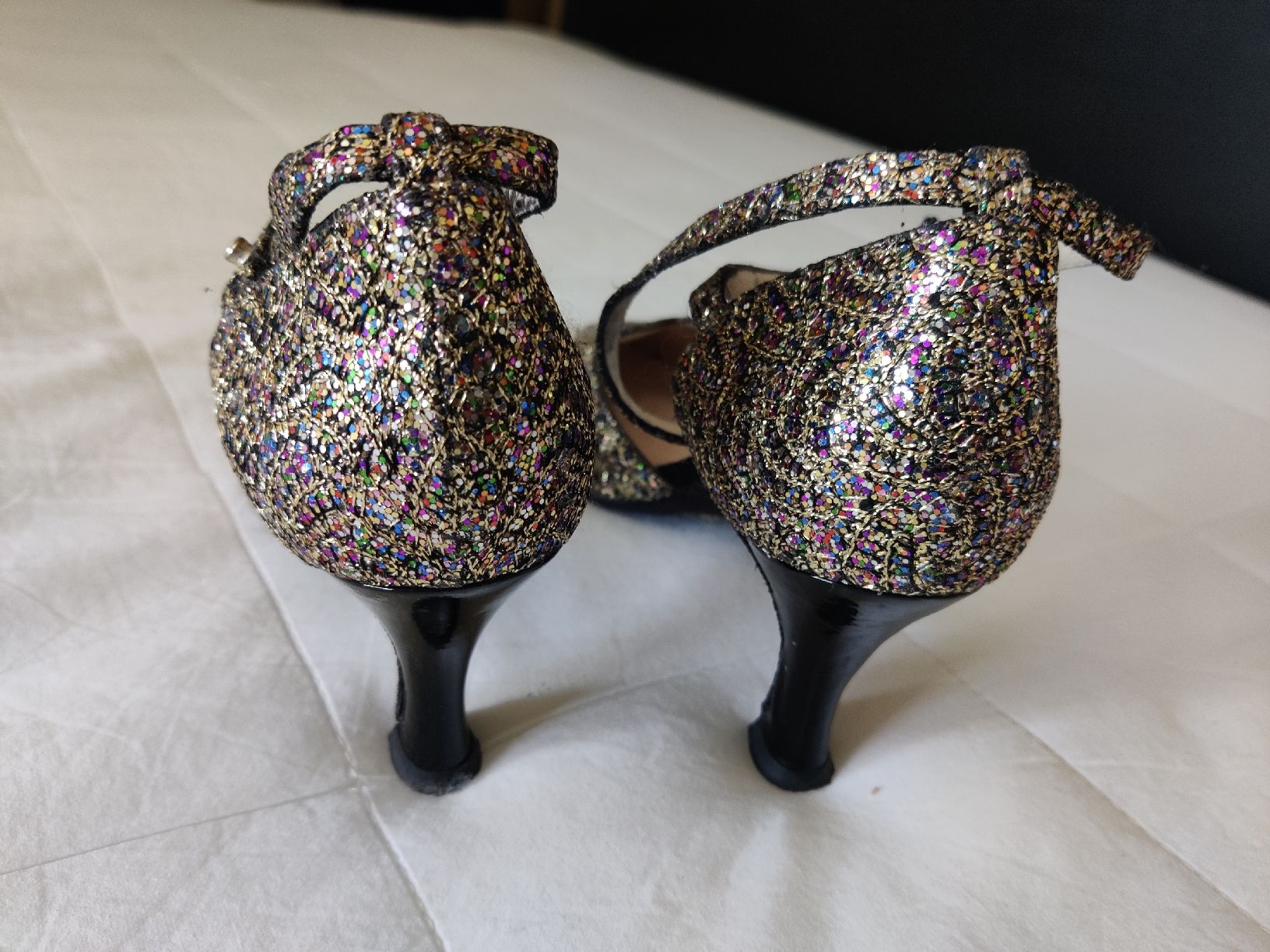 Scarpe da donna: WERNER KERN Danse Shoes sparkly multi coloured + brush – Nuovo (secondo la descrizione) da Neirivue venduto da naz_z28w 2