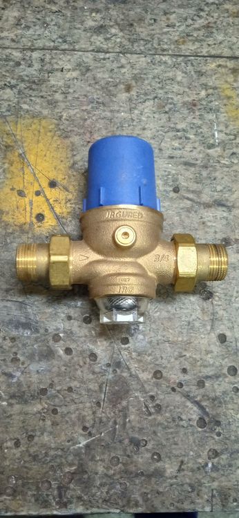 Messing Wasser-Druckregelventil 3/4" BSP – E Produktbild-Vorschau 3