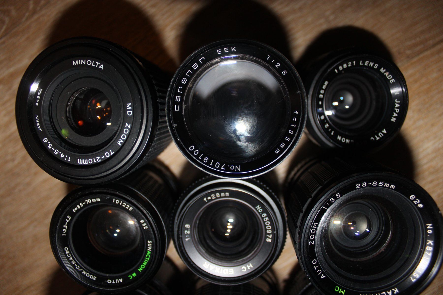 Obiettivi: objectifs/lentilles photos argentique manual – Difettoso da Travers venduto da ColibriRoseOrange 3