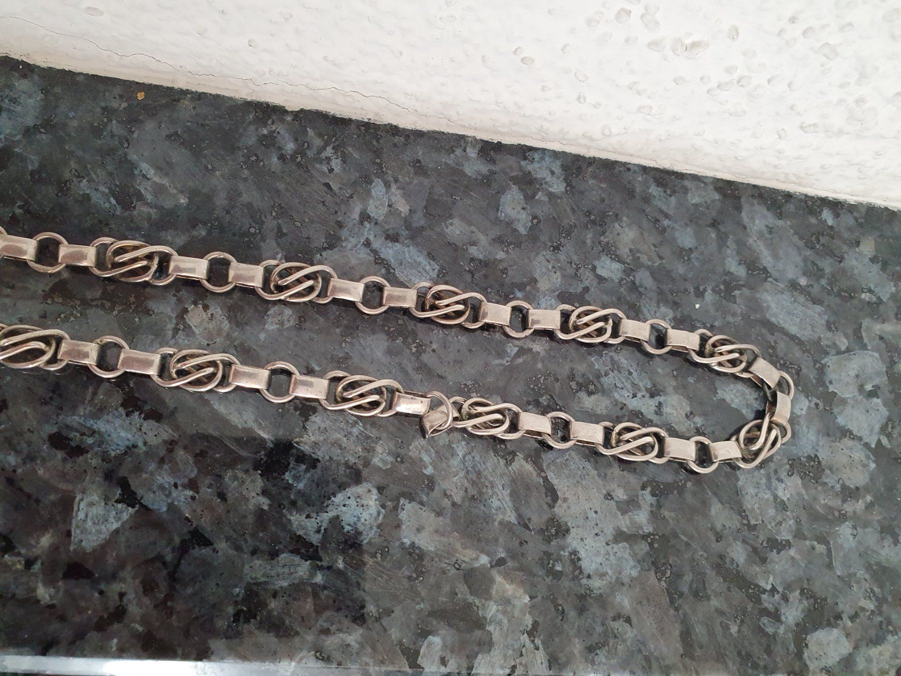 Catenine: Spätes Art-Déco 900er Silber Collier – Usato da Wohlen AG venduto da palmsprings 8