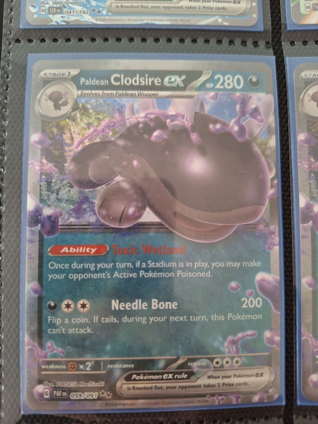 Pokémon Carte collezionabili: Paldean Clodsire ex – Usato da Altstätten SG venduto da GGsGameshop