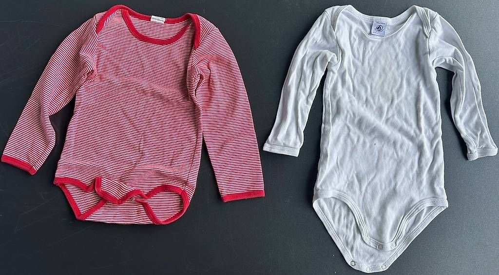 Biancheria intima: 4 Body Petit Bateau (3 ans) – Usato da Petit-Lancy venduto da vaj_1213 1