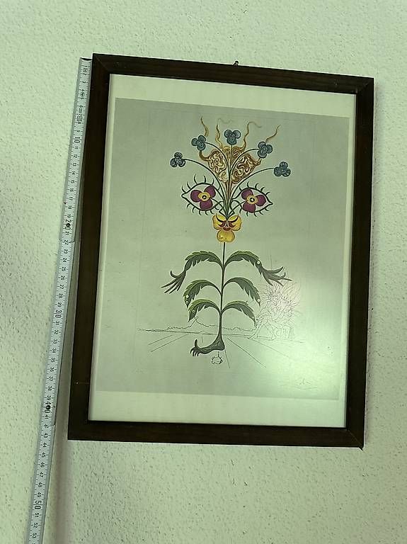 Poster & Bilder: Signierter surrealistischer Kunstdruck – Gebraucht aus Binningen von C0llin 2