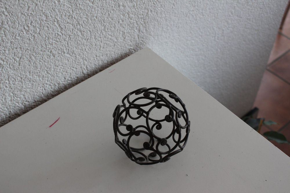 Stahl-Hohlkugel Ø60mm Geschliffen – Vielseitige Deko-Kugel Für Zaun, Garten & Bastelprojekte