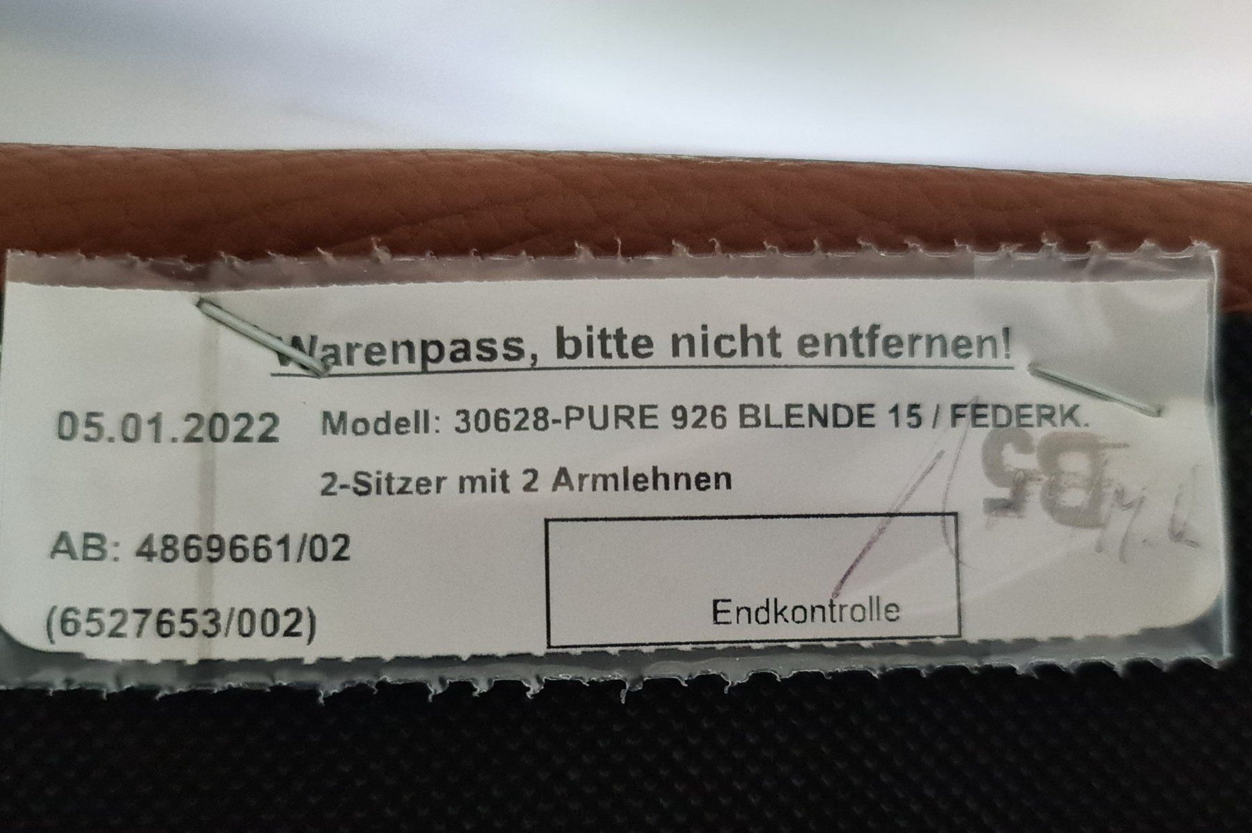 Divani: Hochwertiges Ledersofa von Möbel Egger – Usato da Luzern venduto da monyet 5