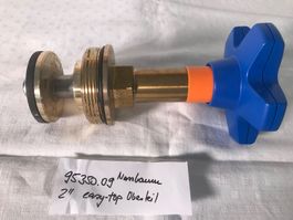 Nussbaum easy top, Ventil Oberteil, 95350.09, 2"