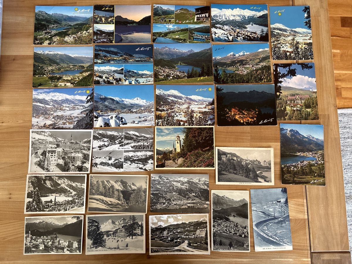 Cartoline postali: AK von St. Moritz – Usato da Rümlang venduto da Brieftaube2