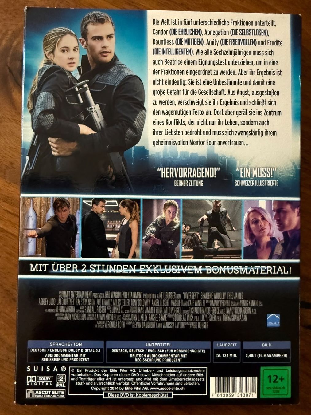Alle DVDs: Divergent - die Bestimmung – Gebraucht aus Triesen von Hermine2018 1