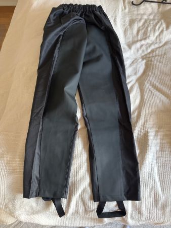 Reithose/Regenhose mit Besatz und Gummizug, "Harry Hall", S