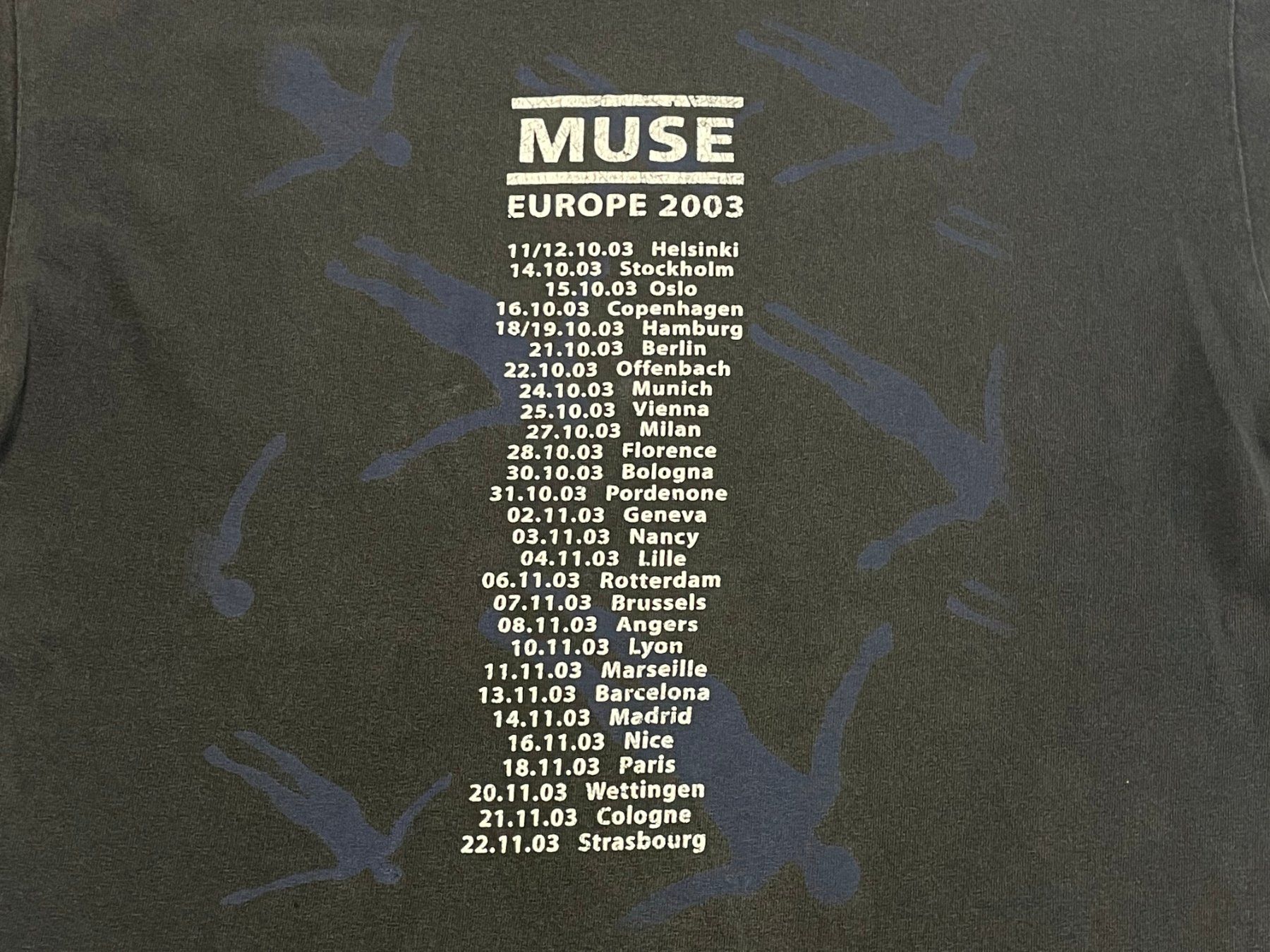 T-shirt: 2003 T-Shirt Muse Absolution Tour Size M – Usato da Zürich venduto da le_souk 3