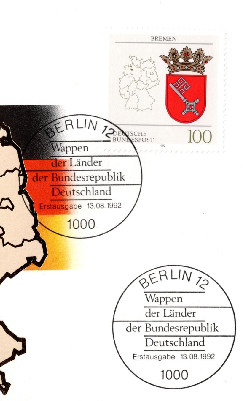 Alle Münzen: Bremen_Wappen BRD_mit Beschreibung – Gebraucht aus Hombrechtikon von Fraese01 1