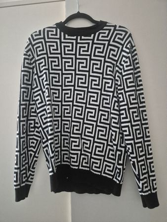 Pullover Herren schwarz-weiss Grösse M guter Zustand