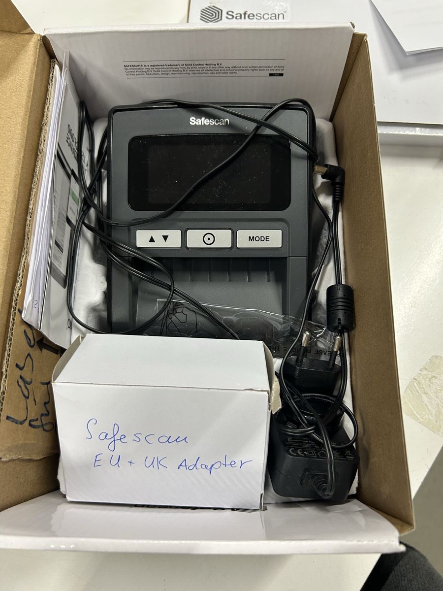 Safescan Registratore di cassa: SAFESCAN 185-S Geldscheinprüfer – Nuovo (secondo la descrizione) da Glattpark(Opfikon) venduto da Cmberger 1