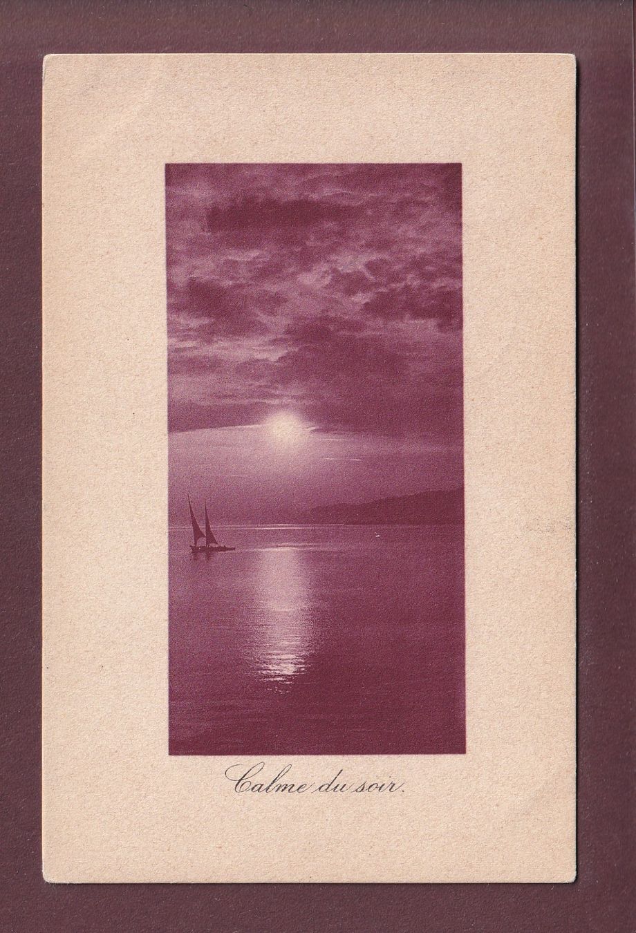 Cartoline postali: BARQUE DU LEMAN - 1908 – Usato da Pully venduto da nicecards