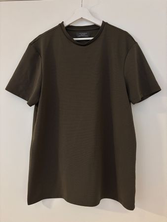 Primark Slim Fit T-Shirt Dunkelgrün/Oliv Gr. 2XL 