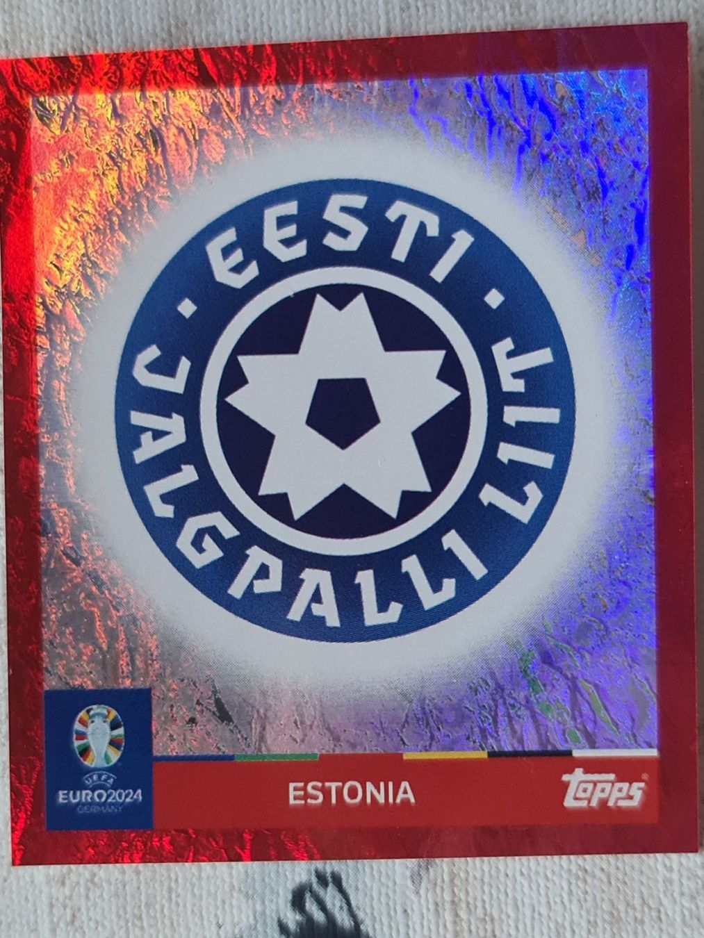 Topps Carte collezionabili: Topps EURO2024 EST 1 – Nuovo e nell'imballaggio originale da Dintikon venduto da Prime-shop