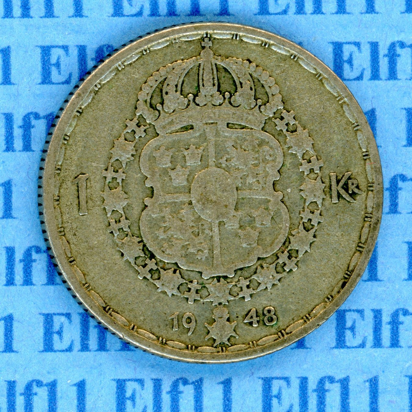 Tutti le monete: SEK___1.00 1948 ss+ 1 Krone – Usato da Widnau venduto da Elf11