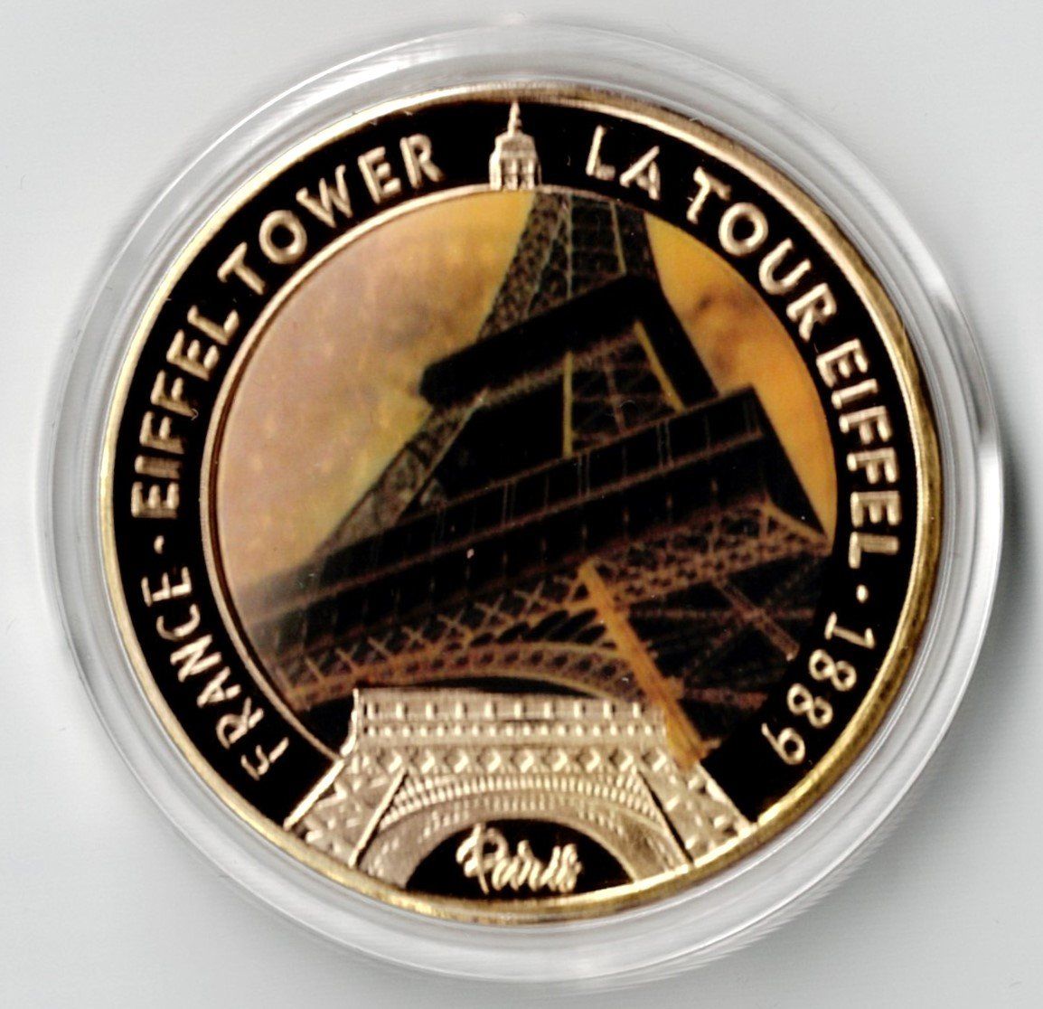 Medaillen: Eiffel Tower_La Tour Eiffel_1889_Medaille 3 – Neu (gemäss Beschreibung) aus Hombrechtikon von Fraese01