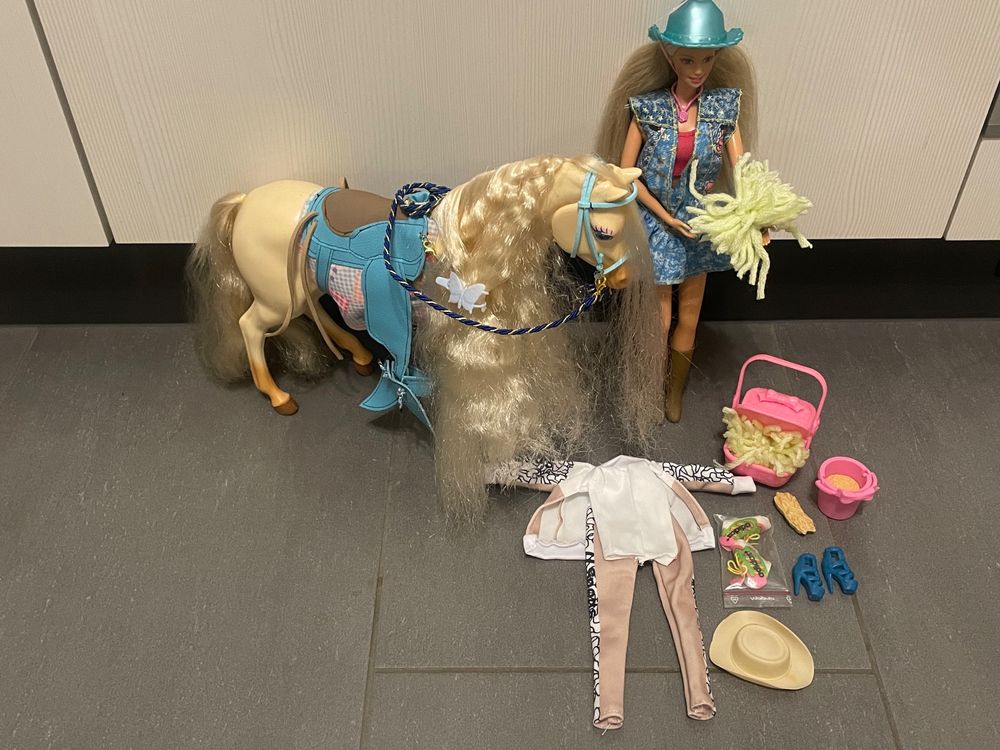 barbie pferd groß