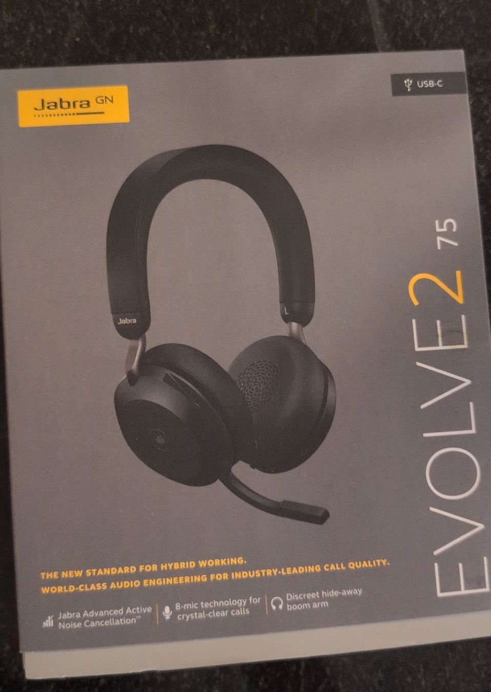 Jabra Cuffie: Jabra Evolve2 75 Bluetooth Kopfhörer neuwertig – Usato da Basel venduto da rubah