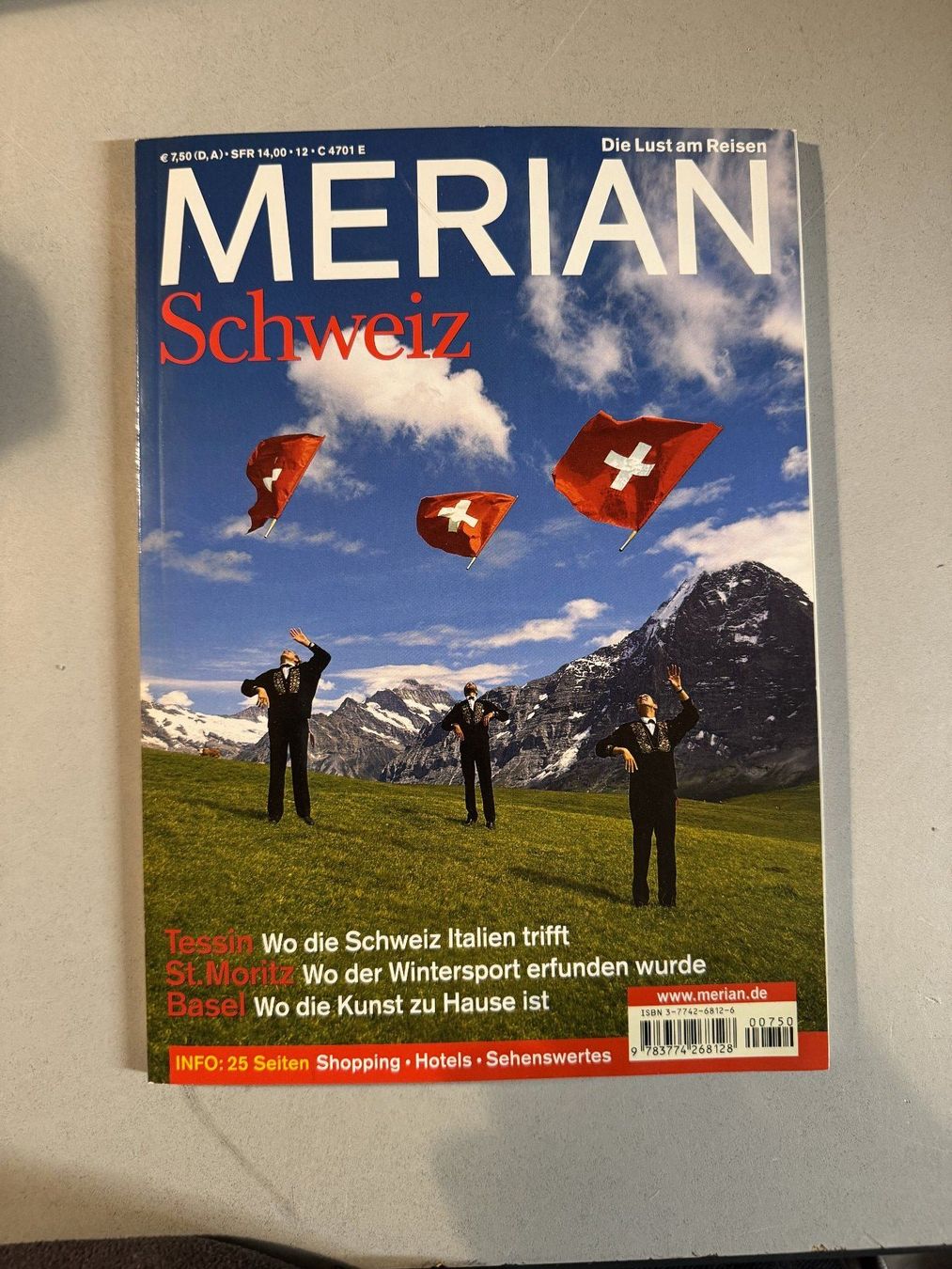 Riviste & Magazine: Merian Schweiz Dezember 2003 – Usato da Erstfeld venduto da Uhu1980