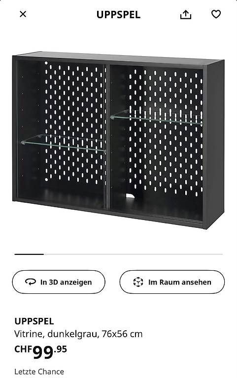Vetrine: UPPSPEL Vitrine – Usato da Schaffhausen venduto da Muck80 2