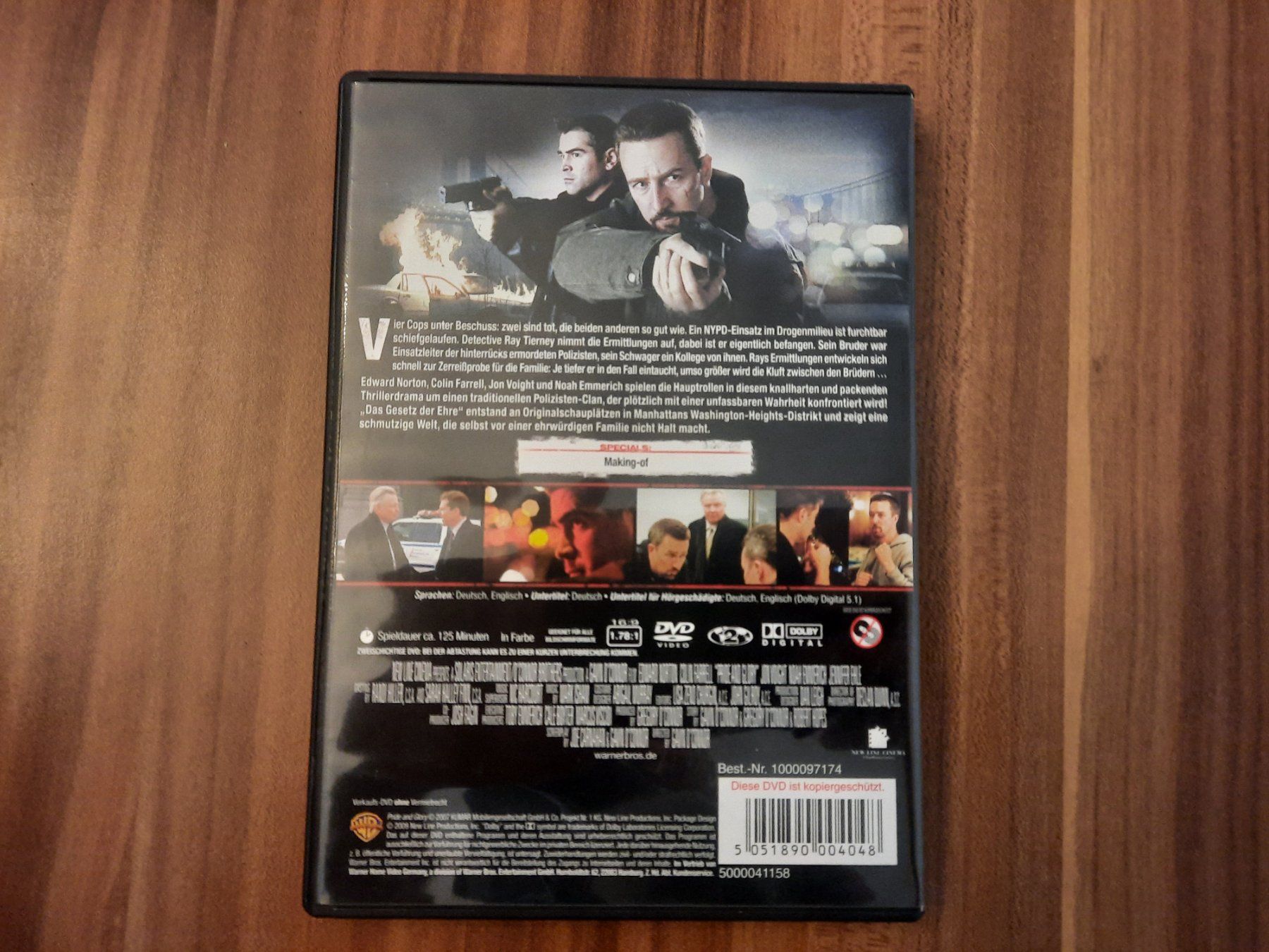 Tutti i DVDs: Das Gesetz der Ehre / DVD – Usato da Wiedlisbach venduto da Pontiacman93 1