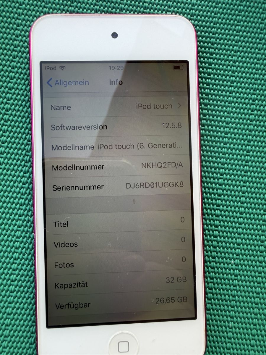 Apple Tragbarer Mediaplayer: Apple iPod Touch 6 Generation – Gebraucht aus Buttikon SZ von alf_g6sd 2