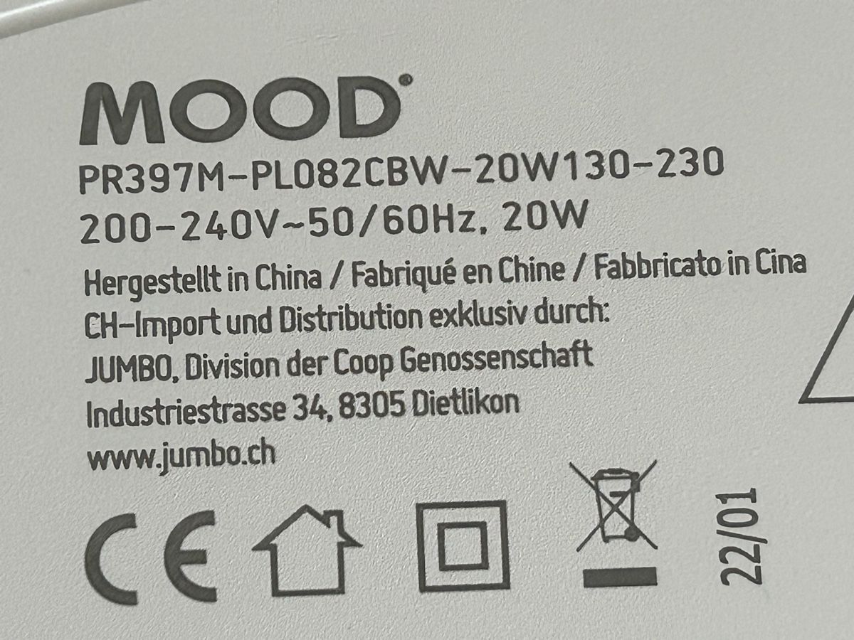 Lustres & lampes de plafonds: LED Deckenleuchte – Neuf avec emballage d'origine à Frauenfeld par berk39 5