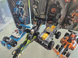 4 pull&back Lego technic