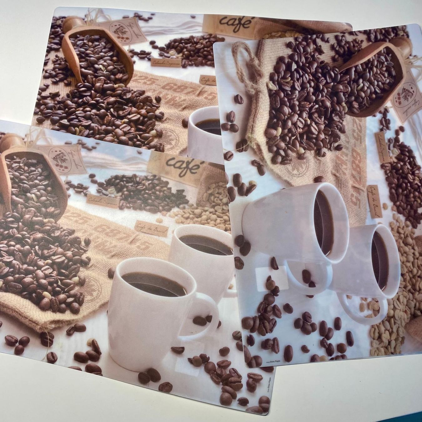 Set di tavolo e panche: Tischset Kaffeebohnen, neuwertig, 3 Stk – Usato da Krauchthal venduto da SamsPuce 1