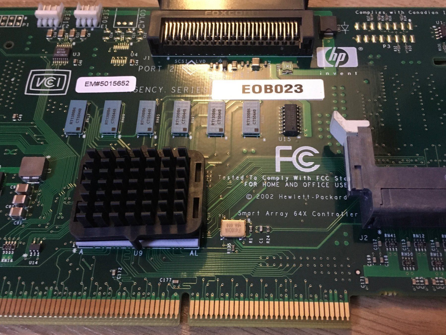 Server: 305415-001 HP SmartArray 642 Ultra320 – Usato da Saas-Grund venduto da GarageSaleToday 3