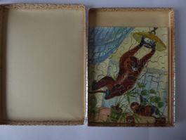 Nostalgie Penelope Holz Puzzle Äffli , 40 grössere Teile