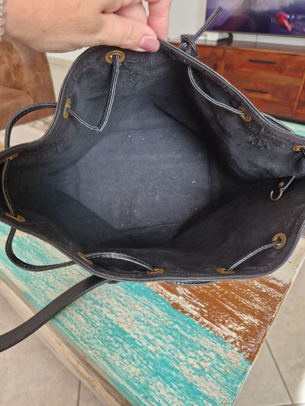 Louis Vuitton Borse da donna: Louis Vuitton petit noe Schwarz – Usato da Wallisellen venduto da misnenes 3