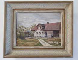 Ölgemälde Bauernhaus Landschaft signiert Max Kehl 72?