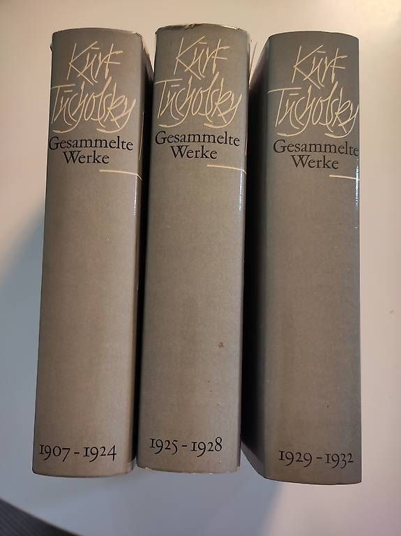 Livres: Kurt Tucholsky Gesammelte Werke – D'occasion à Rüti ZH par Retisch
