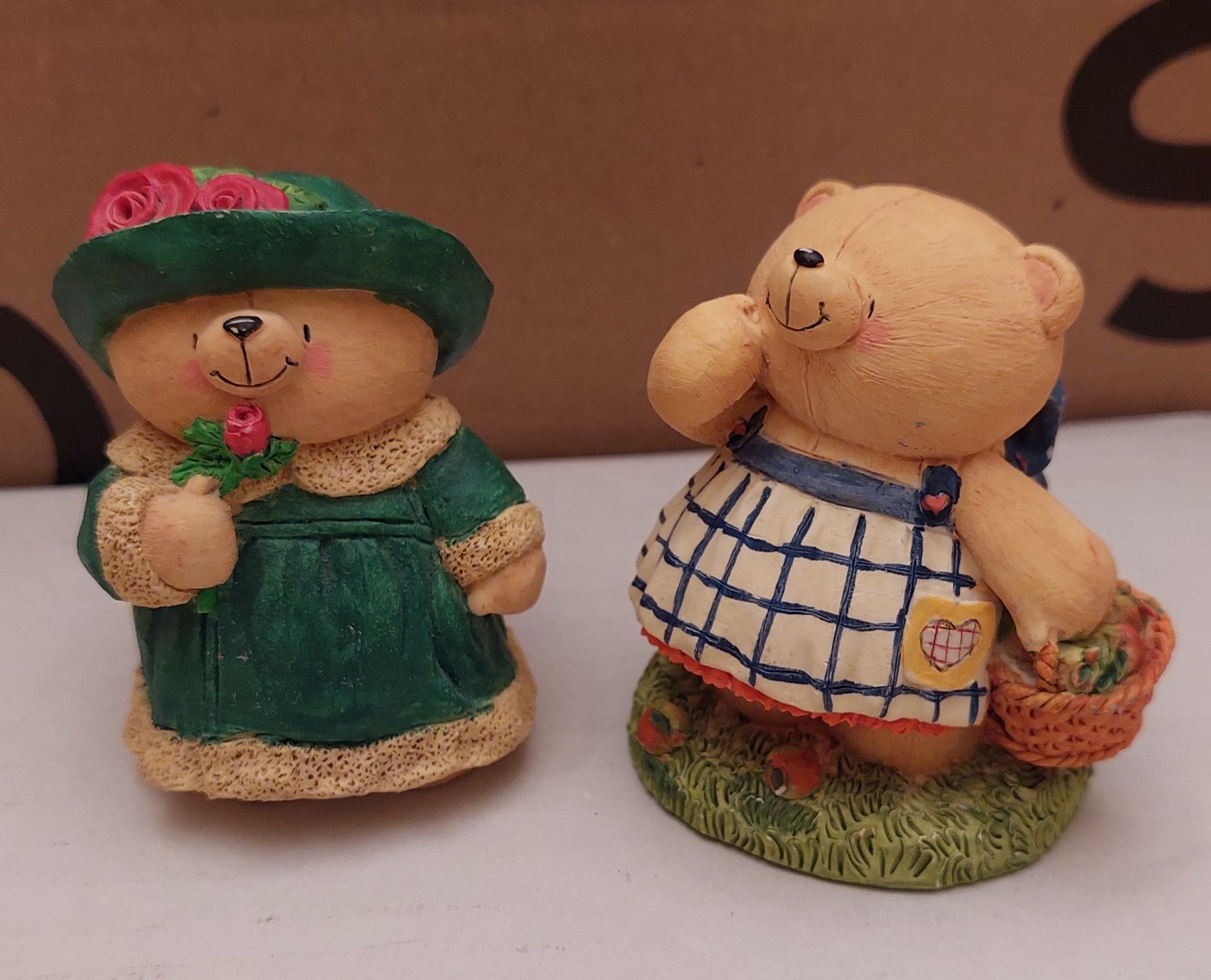 Figurines: 9 süsse Bärchen im Garten 'BROWNSWORD' – D'occasion à Immensee par Djinny 8