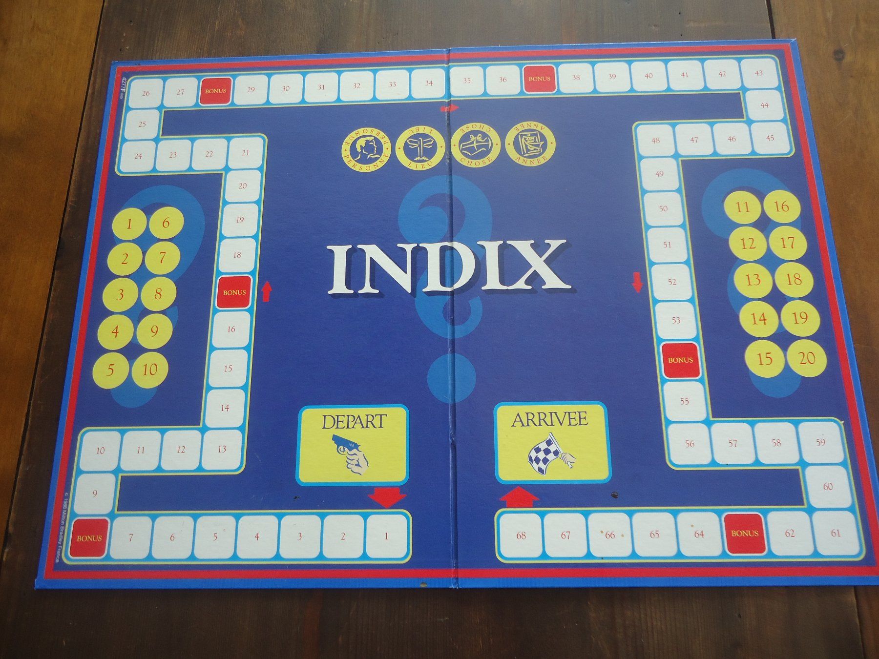Giochi: Jeu de société - INDIX - MB – Usato da Vessy venduto da mafabe 2