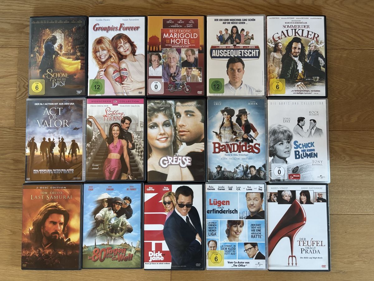 Tutti i DVDs: DVD Kollektion – Usato da Thalwil venduto da nme_gb6d 3