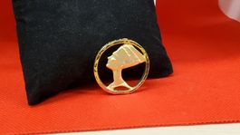 Broche Kleopatra, Vintage Modeschmuck