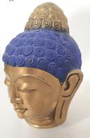 Buddah  Kopf Statue Bronce